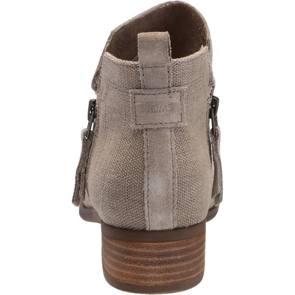 TOMS Ankle Boot Women's Dune Suede Thermoplastic Polyurethane Dahlia - Picture 3 of 7